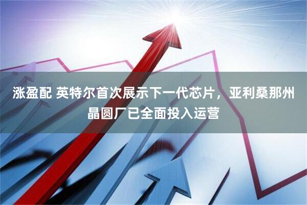 涨盈配 英特尔首次展示下一代芯片，亚利桑那州晶圆厂已全面投入运营